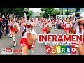 INFRAMEN Banda de Paz en Desfile del correo fiestas Agostinas de San Salvador El Salvador