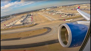 Delta A350 SCREAMING OUT OF ATLANTA!!!! Pilot Switches Frequencies Too Early! GoPro Version! w/ ATC