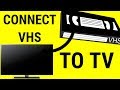 HOW TO CONNECT VCR TO SMART TV (easy)
