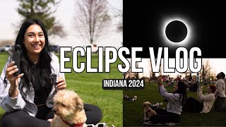 2024 Total Solar Eclipse Vlog | Chicago to Indiana by Caira Button 879 views 2 weeks ago 7 minutes, 50 seconds