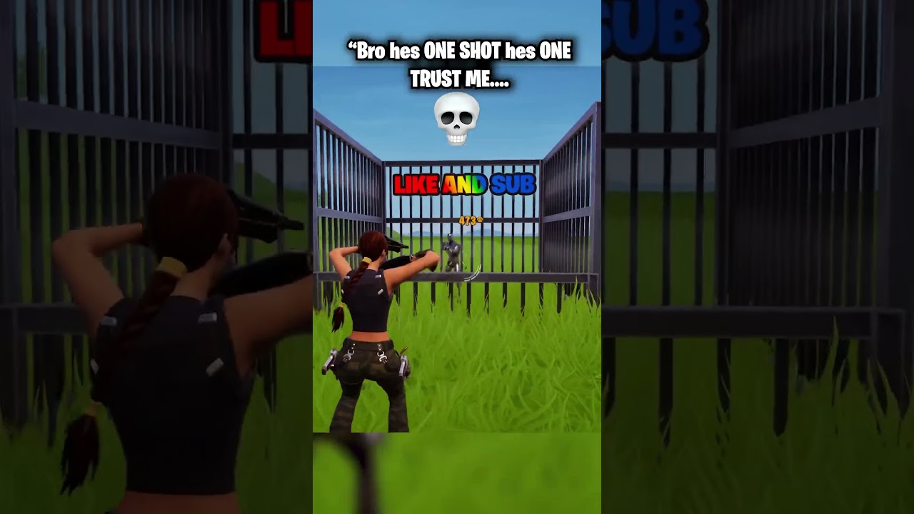 When bro says he’s ONE SHOT LOL…bro 