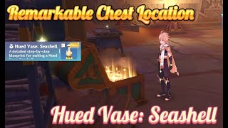 Hued Vase Seashell Blueprint Location