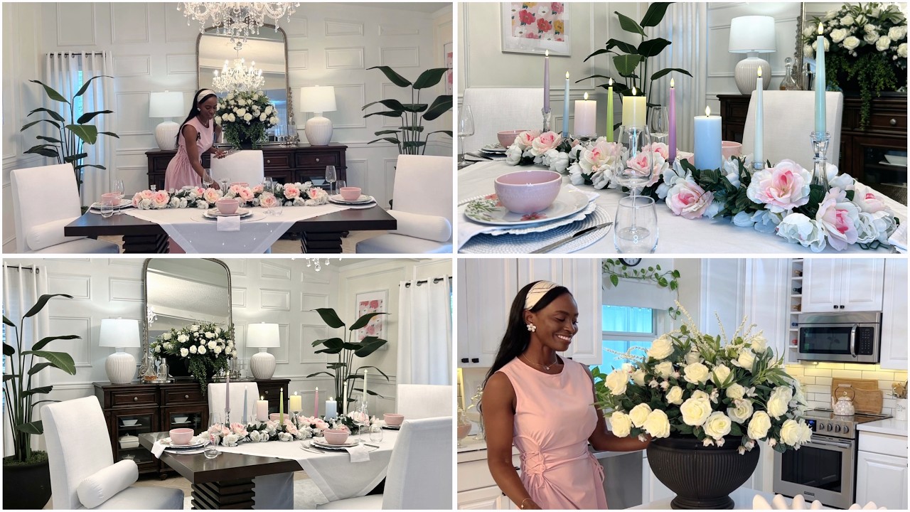 🌼 CREATING MY DREAM SPRING DINING ROOM & TABLESCAPE / SPRING 2026 - YouTube