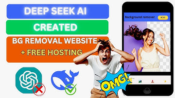 How to Create an AI Background Remover Website with DeepSeek – No Code Required!