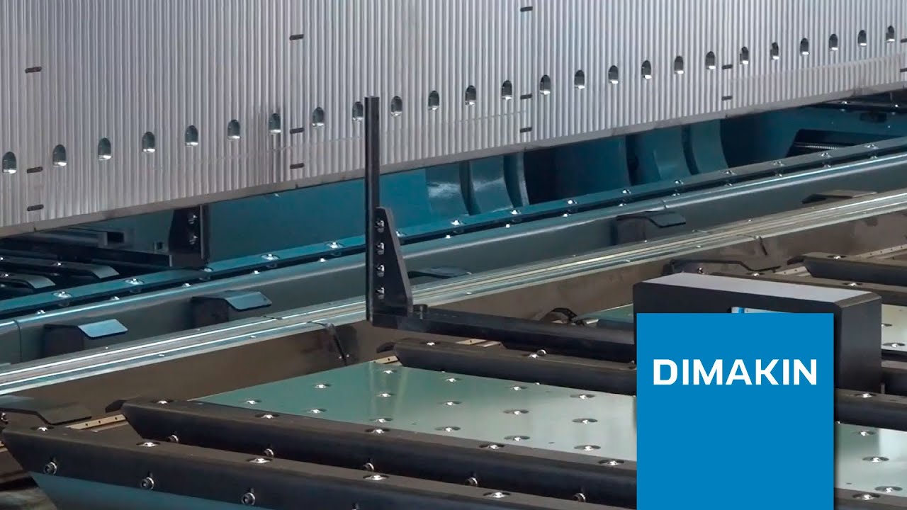 Quinadora ou Quinadeira CNC DIMAKIN 16m x 3200T