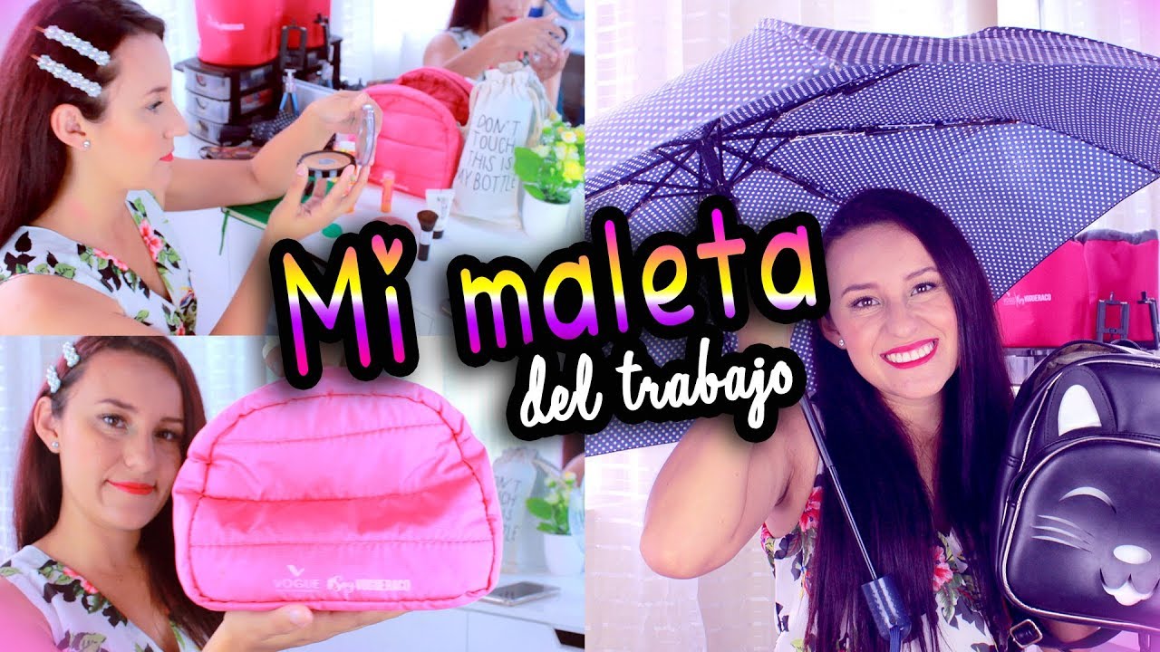 QUE LLEVO EN MI BOLSO/MALETA DE PROFESORA PARA EL TRABAJO 2019 🎒🦄  100prekool - YouTube
