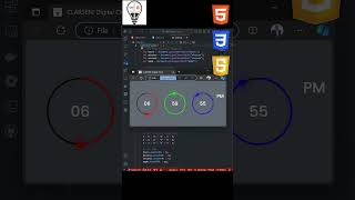 WED: Digital Clock #web #html #css #javascript #web_digital_clock #web_clock