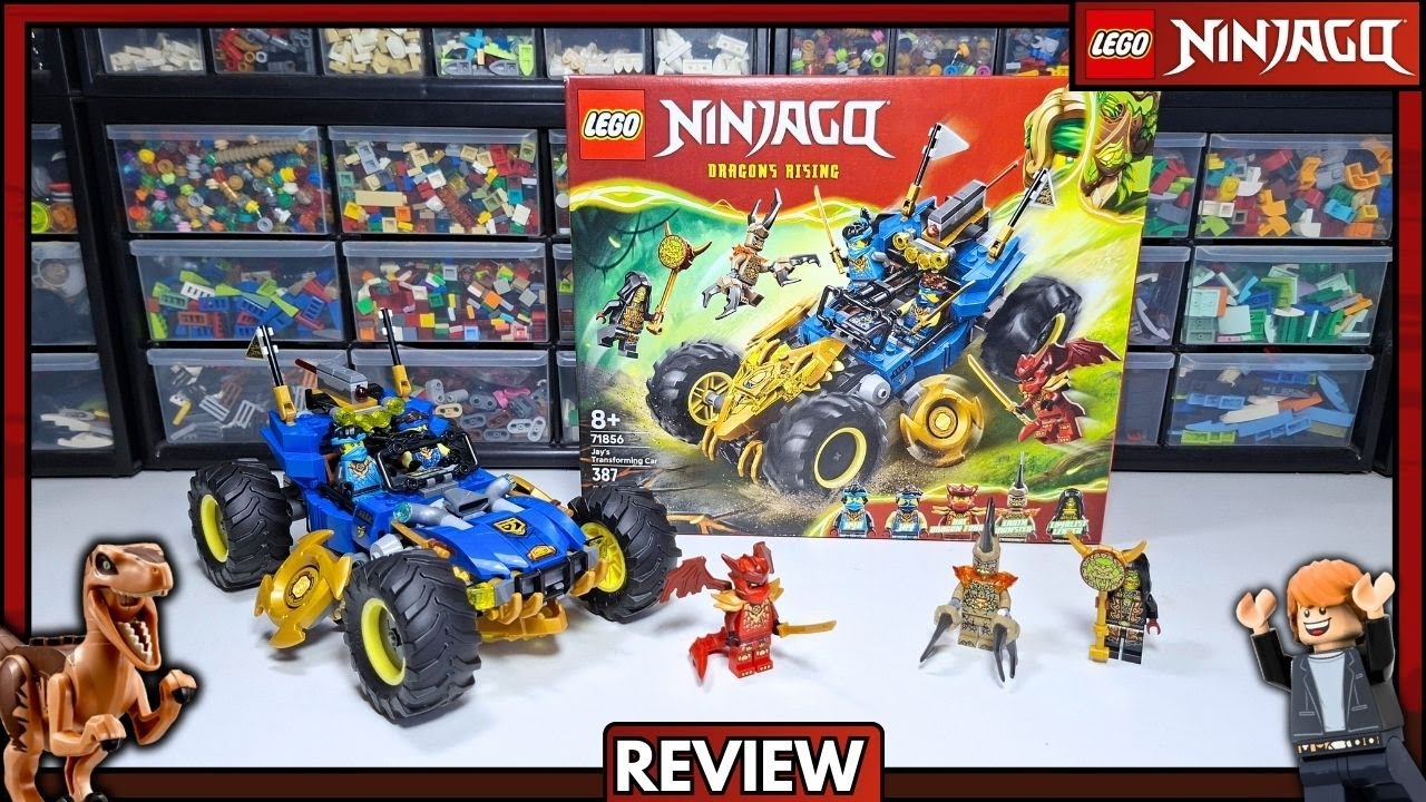 ¡JAY volvio al equipo ninja! - LEGO Ninjago Jay's Transforming Car set(71856) Review