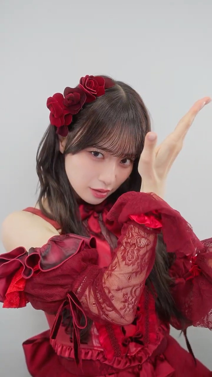目のハイライトを消す #くださいませチャレンジ 冨田菜々風ver.🥀 皆様