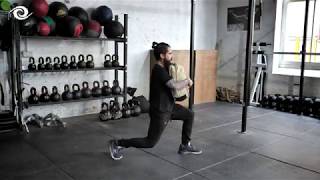 S&C @ Home - Sandbag Weighted Reverse Lunges