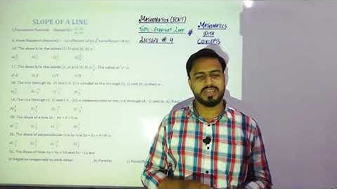 Slopes of Straight lines || Mathematics with Concepts || Sir Syed Zeeshan Hafeez