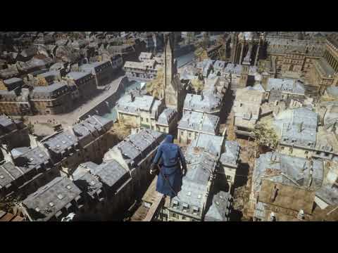 Assassin's Creed Unity Leap of Faith HDR with DOF and Motion Blur