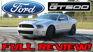 2011 Ford Shelby GT500 Review! (Close call with cop)