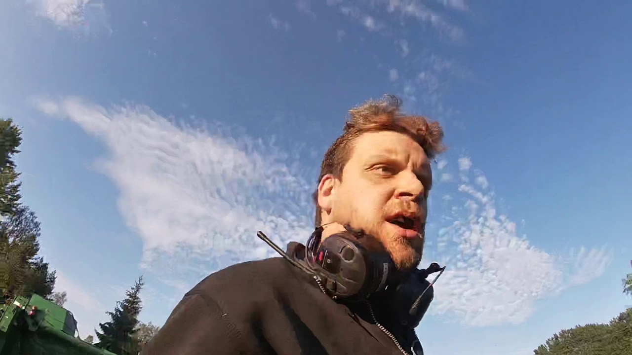 Tröska Volvo bm 800 aktiv i skörd 2019