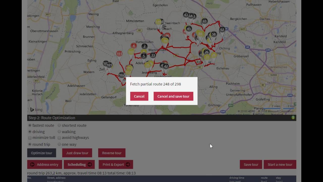 MultiRoute route optimization also available in English - YouTube