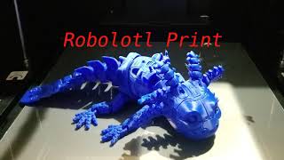 BlueRobolotl Print