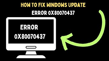 How To Fix Windows Update Error 0x80070437 in Windows 11