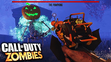 This Zombies Map Has A Crazy HALLOWEEN BOSS FIGHT (BO3 Zombies)
