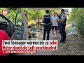 Nordrhein-Westfalen: Drei Jugendliche auf E-Roller stoßen mit VW-Transporter zusammen