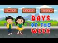 Days of the Week | Learn the 7 Days | Nursery Rhymes