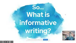 Intro to Informative Writing