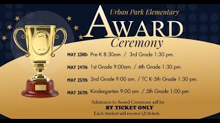 5th Grade URBAN PARK Awards Ceremony 2022
