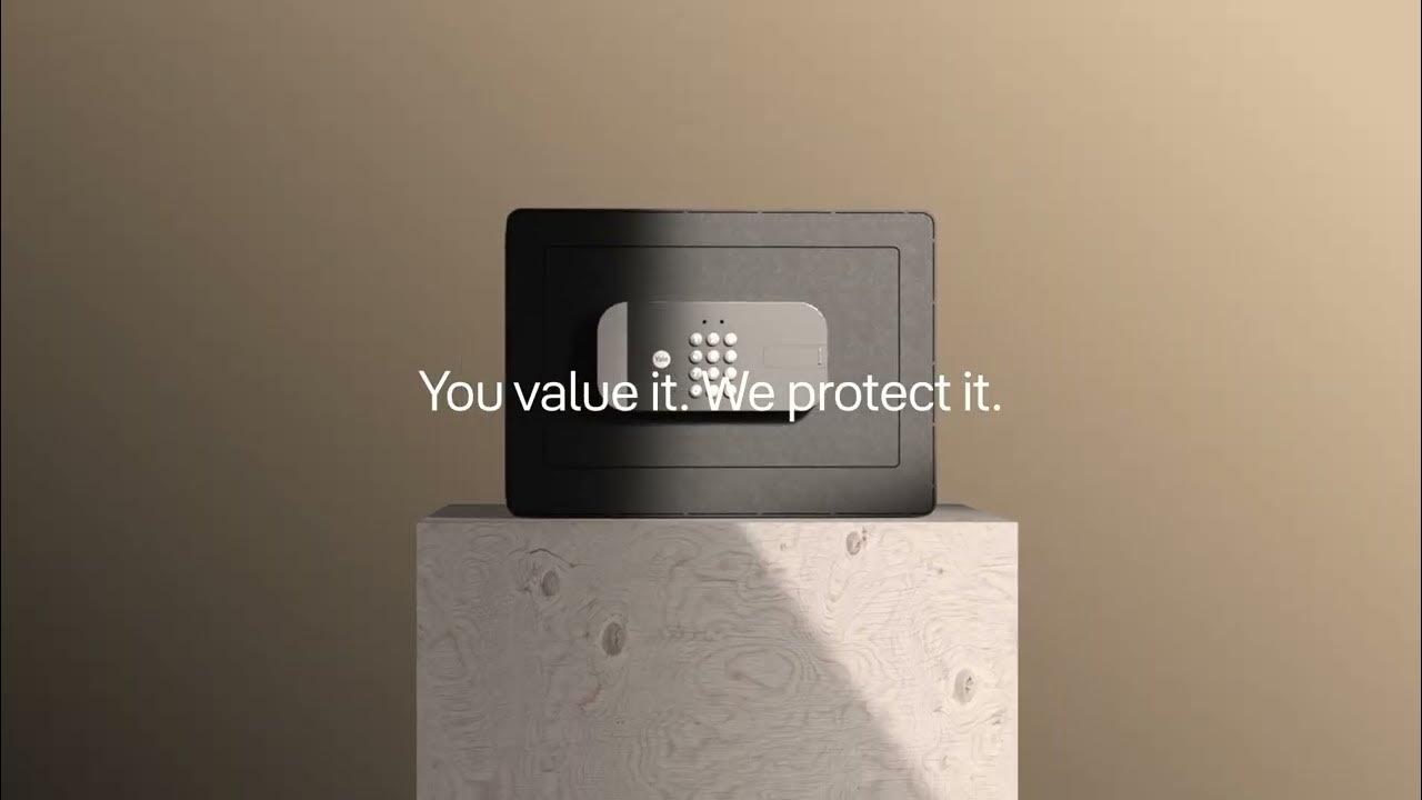 Yale Smart Safe With Yale Access APP, monitor every access from