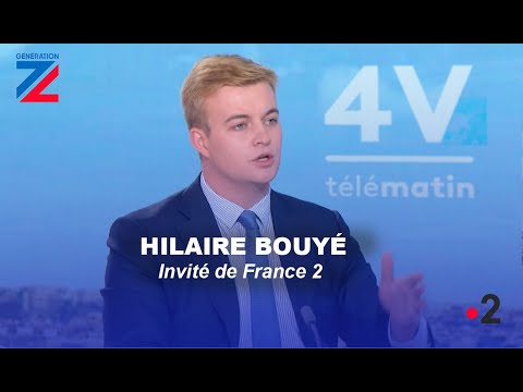 Hilaire Bouyé sur France 2 : "Nous voulons que l’État dépense moins pour taxer moins !"