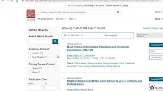 JSTOR for Social Sciences 12 2023