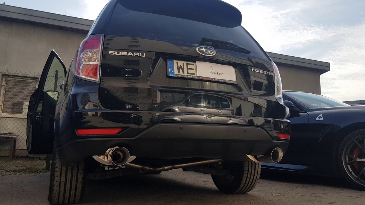 SUBARU FORESTER III SH 2.5 TURBO & WYDECH ELTEC EXHAUST