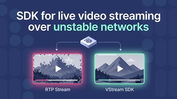 SDK for live video streaming over unstable networks
