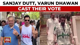 Lok Sabha Polls Phase 5: Bollywood Superstars Sanjay Dutt And Varun Dhawan Cast Their Vote