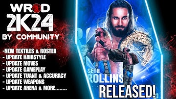 WR3D 2K24 RELEASED II Commantery, Titantrons, New moves, Multiplayer #wr3d #wr3dmods #wr3dnewmods