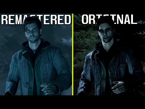 Alan Wake Remastered vs Original Early Graphics Comparison