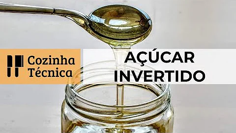 Como é feito o açúcar invertido?