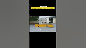 30 Ton Electric Trackless Transfer Trolley #befanby #trolley