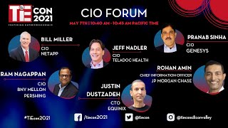 TiEcon 2021 I Day 2 I CXO Forum I CIO Forum Panel