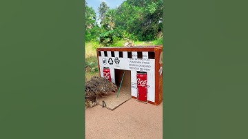 Amazing Creative DIY Quail Trap Using Cardboard Box #Shorts