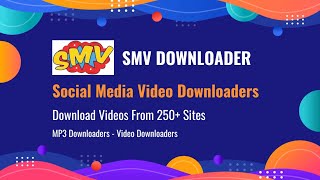 How To Make video Downloader tool website | SMV Downloader | Social media downloader|MP3 Downloader| screenshot 1