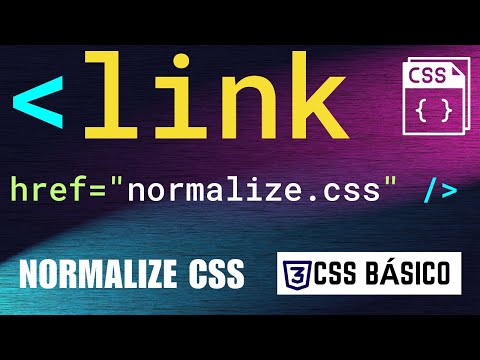 Curso Web Design - CSS - Aula 03 - Normalize.css