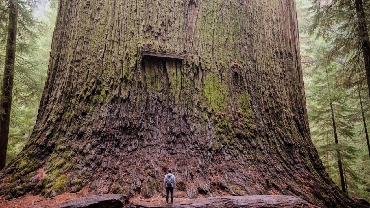 The world's largest tree is bigger than you can imagine - YouTube