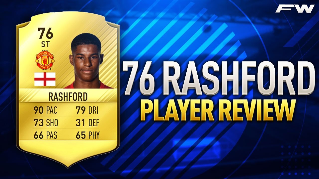 FIFA 17 RASHFORD Review (76) w/ In Game Stats & Gameplay