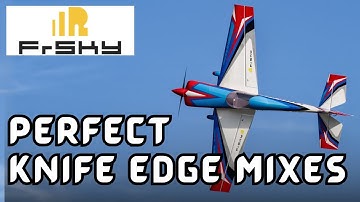 How to setup your knife edge mixes - Frsky Ethos tutorial