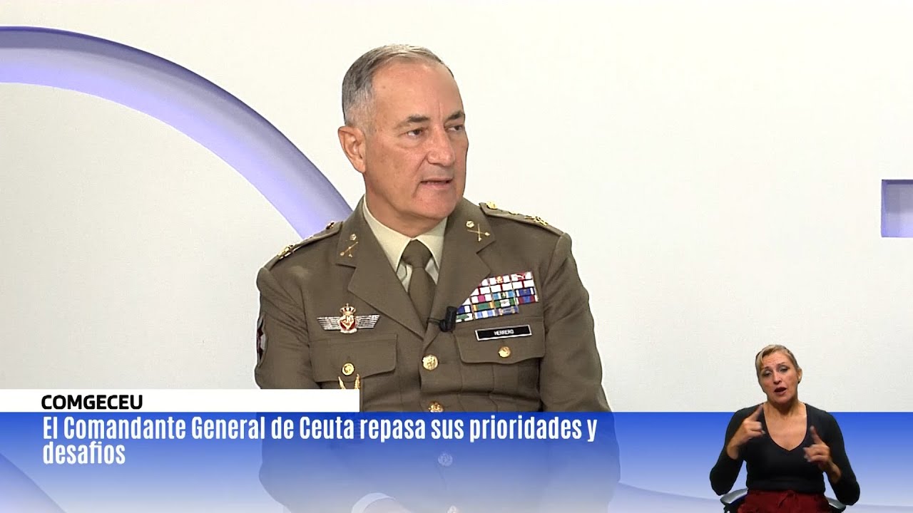 El comandante general ve Ceuta como “un destino ideal para desarrollar la vocación militar”
