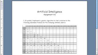 Artificial Intelligence Take-Home Assignments 1-4