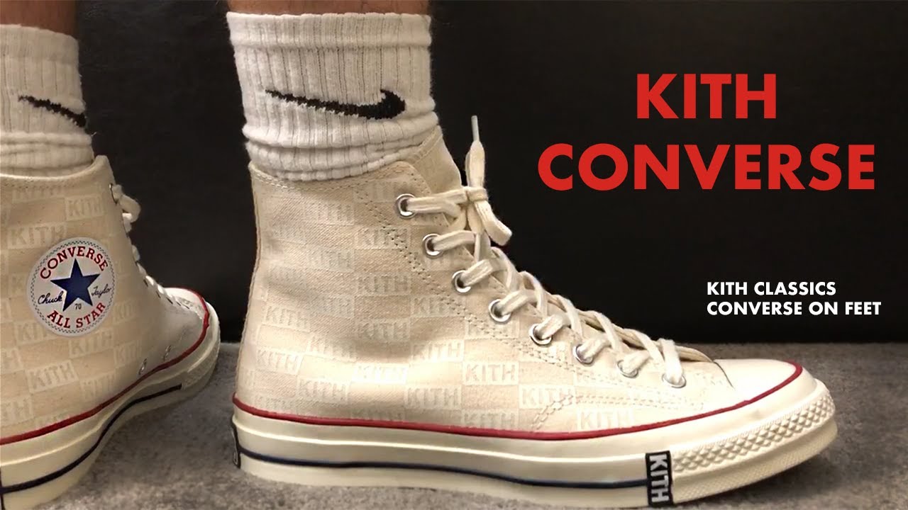 KITH X CONVERSE CHUCK TAYLOR ALL STAR 70S HIGH - REVIEW AND ON
