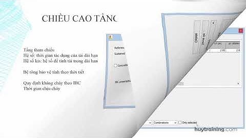 Thiết kế cho tường trong Robot Structural   Elsoft vn