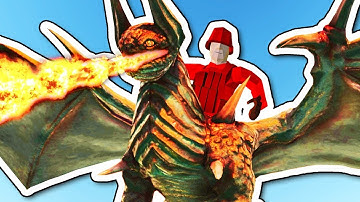 DRAGON in Modern Warfare?! | Ravenfield Mod Gameplay