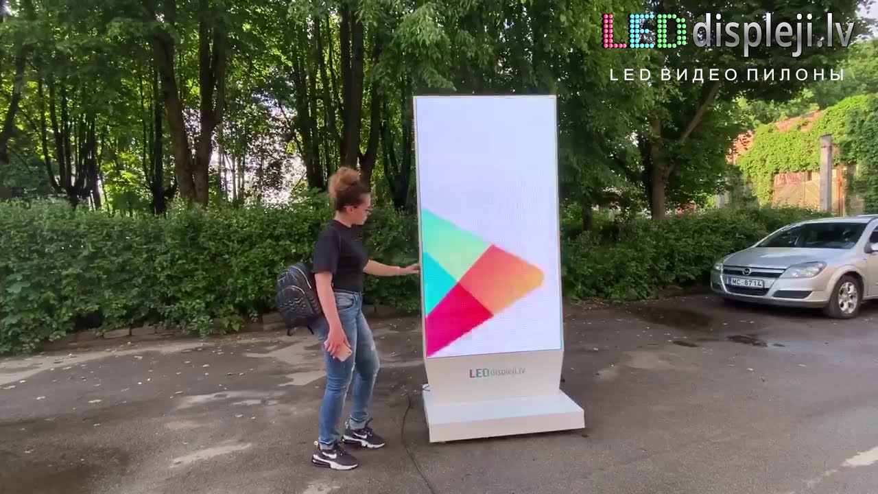 Видео пилон LED дисплей, Стела