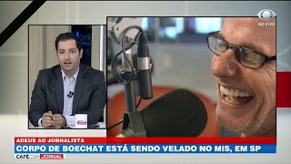 Megale: Boechat é o maior companheiro que tivemos na Band